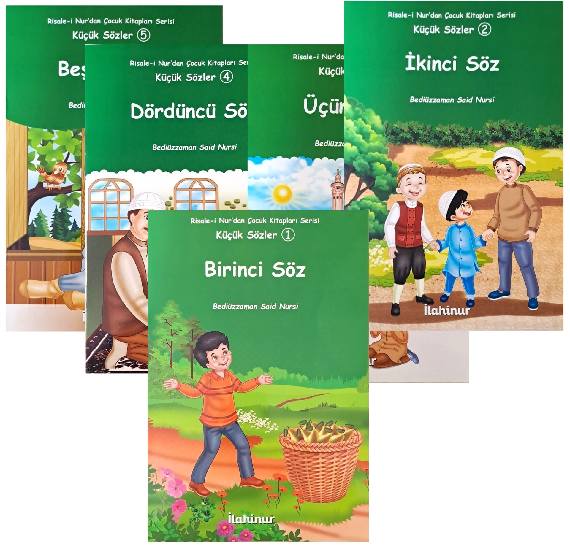 KÜÇÜK SÖZLER ÇOCUK SETİ (5 KİTAP) /BOYAMA KİTAP HEDİYELİ