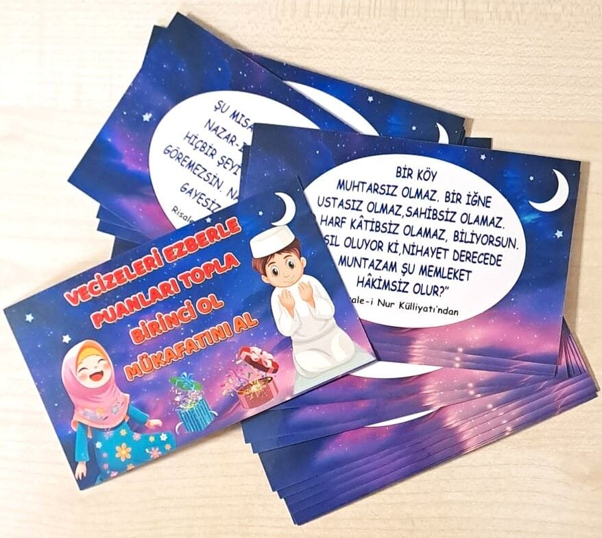 VECİZE KARTLARI ÇOCUK İÇİN (20 KART)