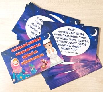 VECİZE KARTLARI ÇOCUK İÇİN (20 KART)