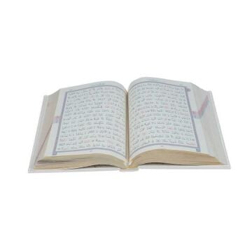 KURAN-I KERİM (HAFIZ BOY TERMO - BEYAZ - TESBİHLİ)