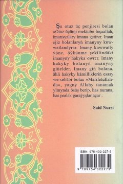 OTUZÜÇ PENCERE (TÜRKMENCE)