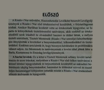 BARLA LAHİKASI (MACARCA)
