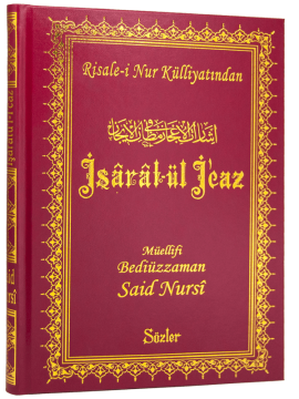 İŞARATÜ'L İCAZ (RAHLE BOY - VİNLEKS)